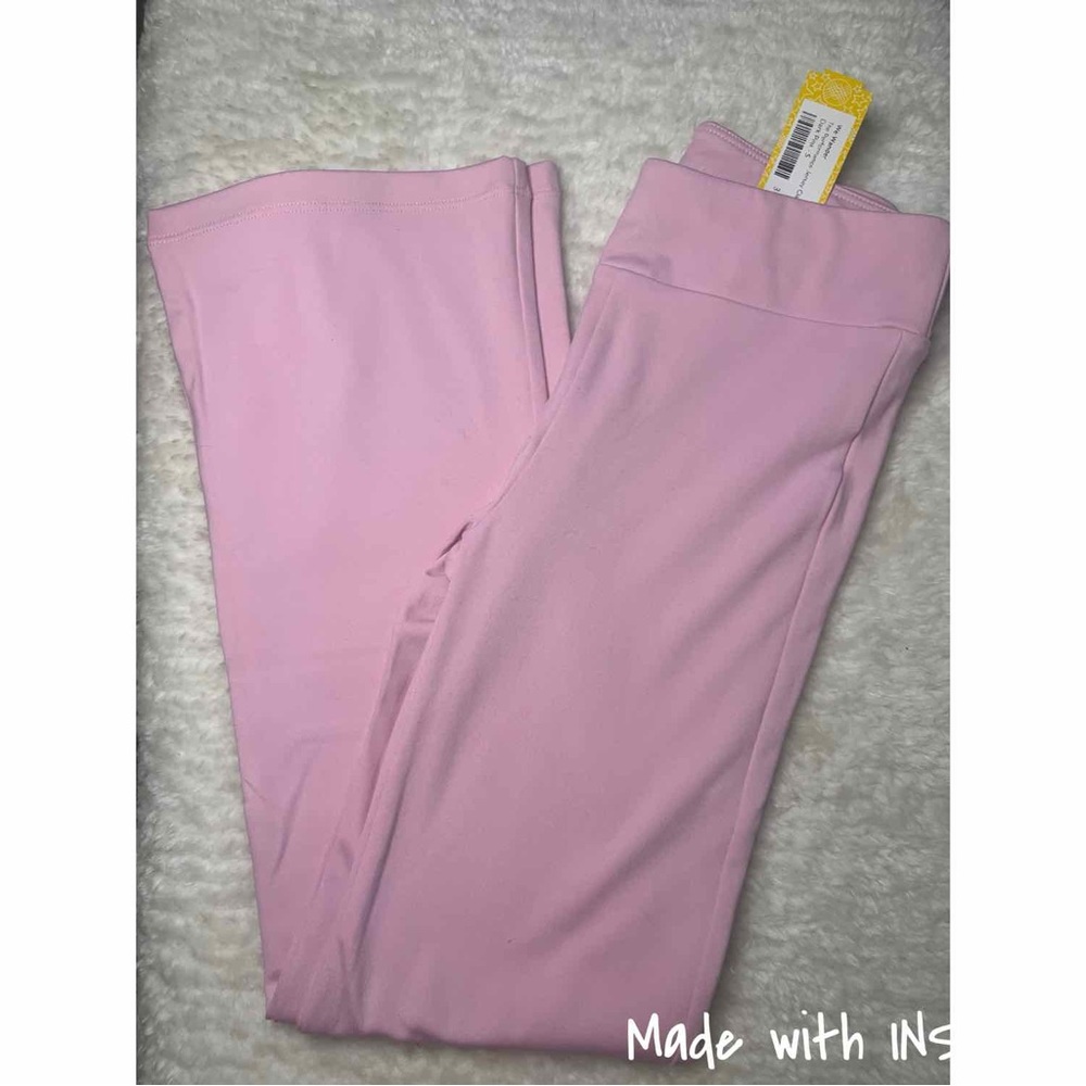 NEW Girls We Wander Pink Leggings